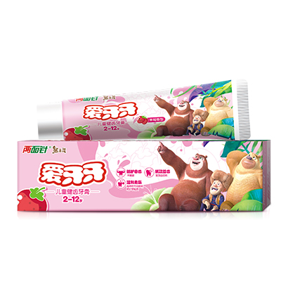 凯发com爱牙牙儿童牙膏40克+10克（草莓香）