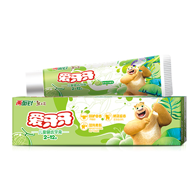 凯发com爱牙牙儿童牙膏40克+10克（哈密瓜）
